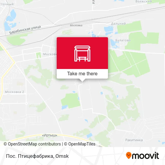 Пос. Птицефабрика map