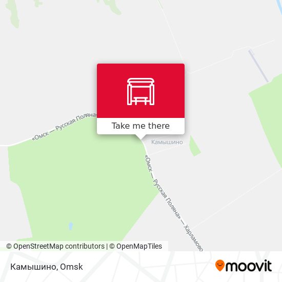 Камышино map
