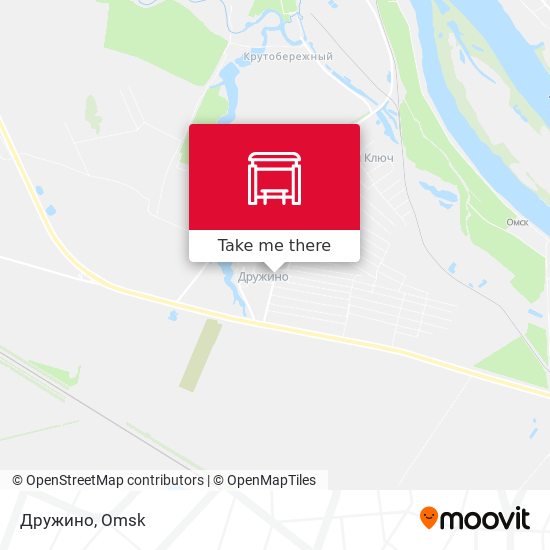 Дружино map