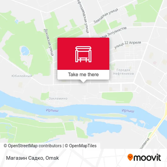 Магазин Садко map