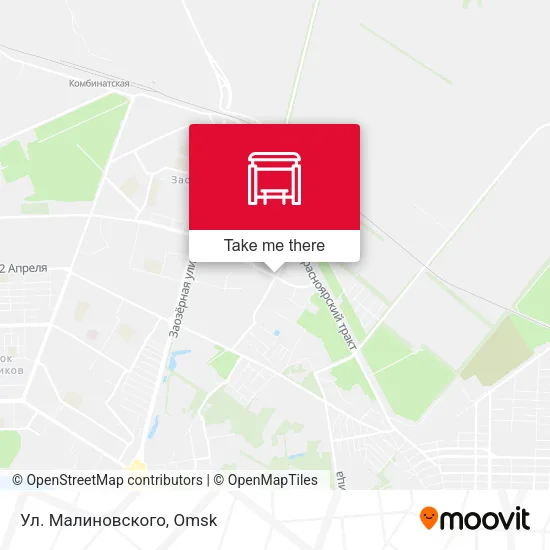 Ул. Малиновского map