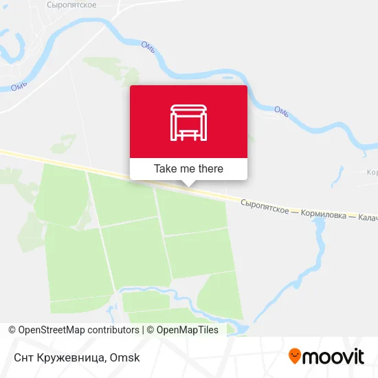 Снт Кружевница map