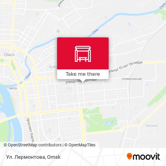 Ул. Лермонтова map