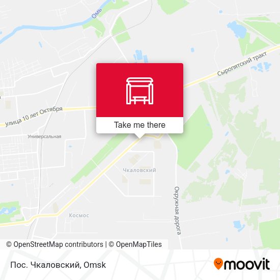 Пос. Чкаловский map