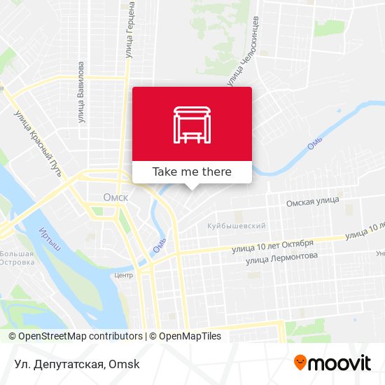 Ул. Депутатская map