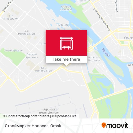 Строймаркет Новосел map