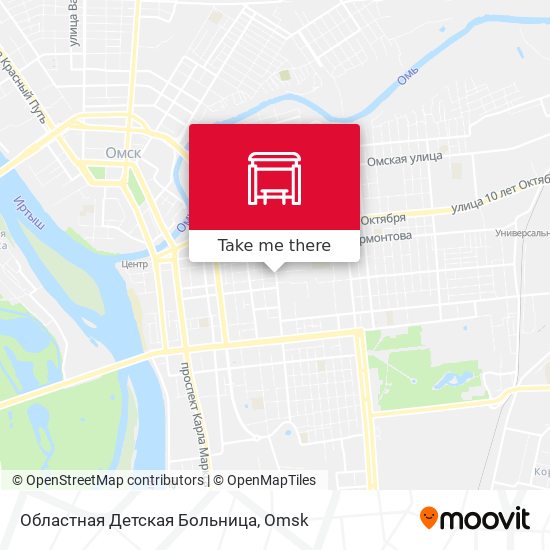 Областная Детская Больница map
