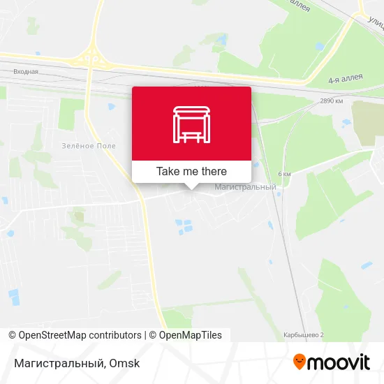 Магистральный map