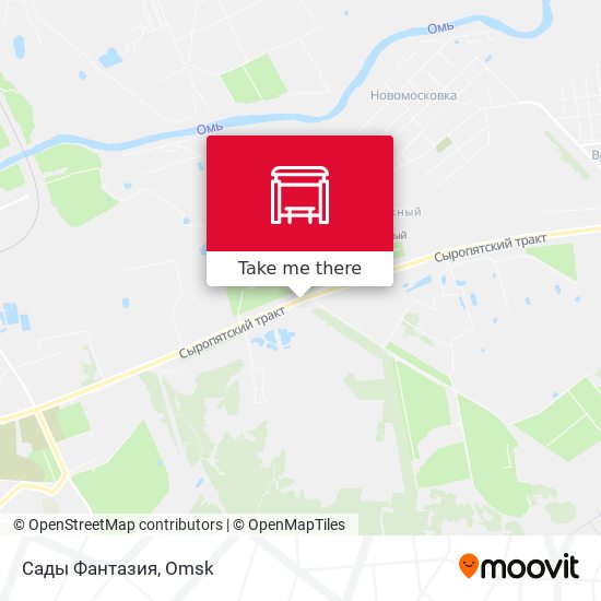Сады Фантазия map