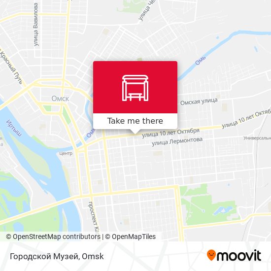 Городской Музей map