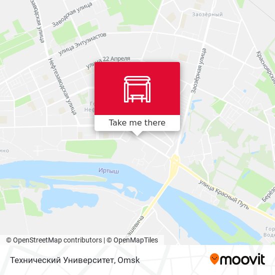 Технический Университет map