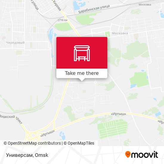 Универсам map