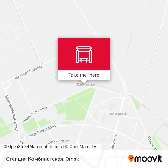 Станция Комбинатская map