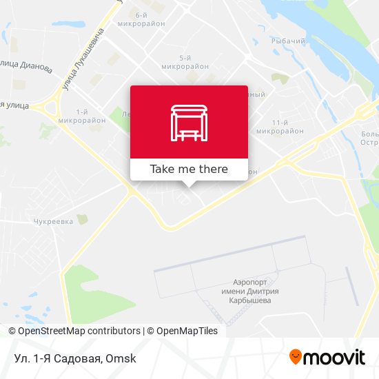 Ул. 1-Я Садовая map