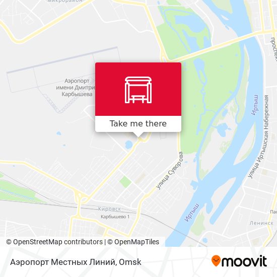 Аэропорт Местных Линий map