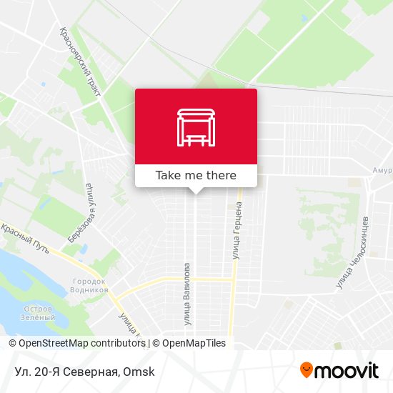 Ул. 20-Я Северная map