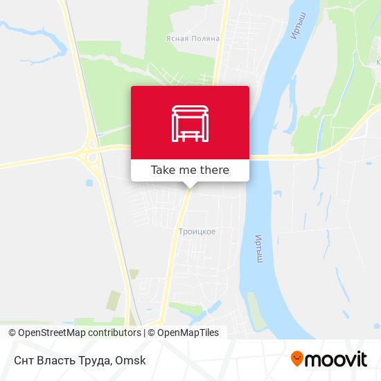 Снт Власть Труда map