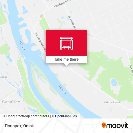 Поворот map