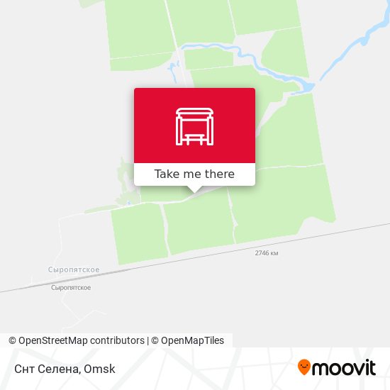 Снт Селена map