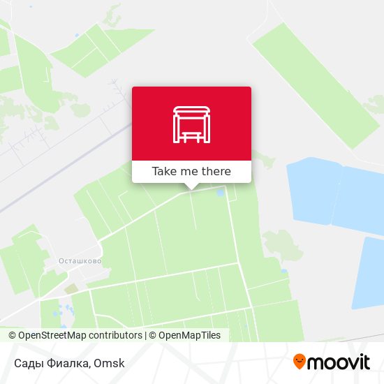 Сады Фиалка map