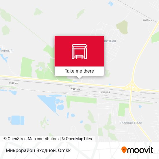 Микрорайон Входной map