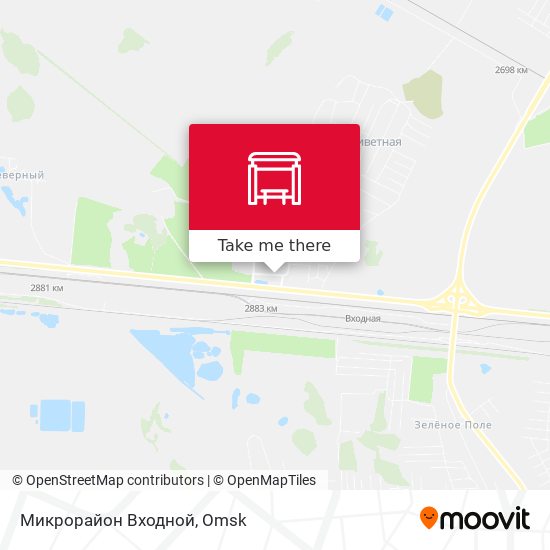 Микрорайон Входной map