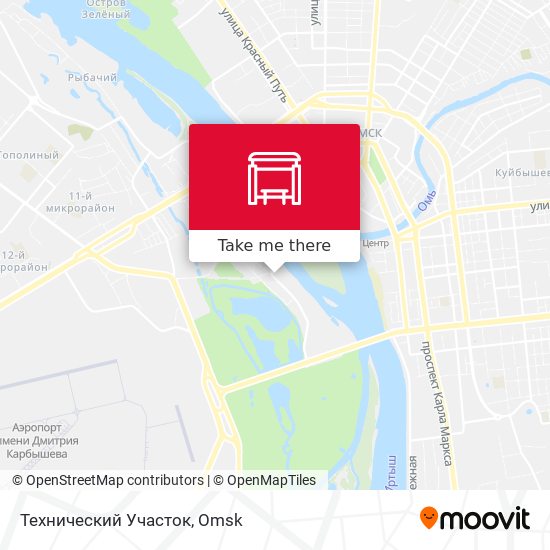 Технический Участок map