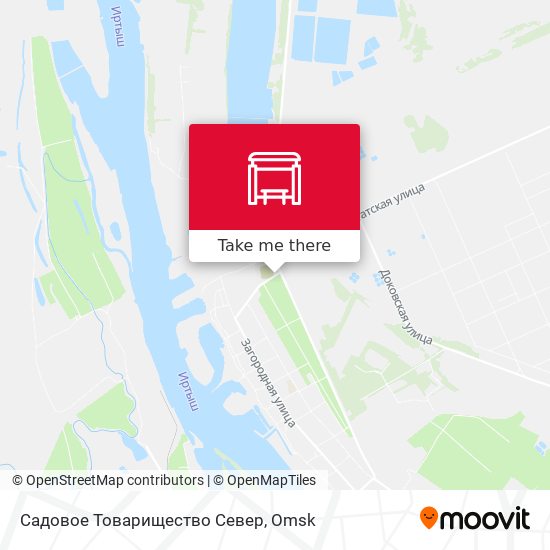 Садовое Товарищество Север map
