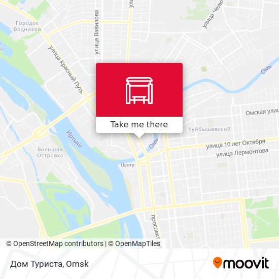 Дом Туриста map