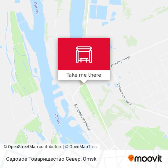 Садовое Товарищество Север map