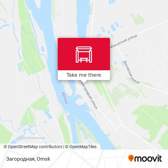 Загородная map