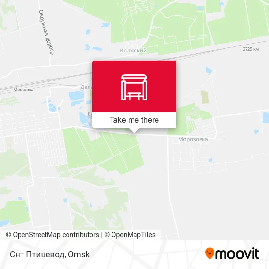 Снт Птицевод map