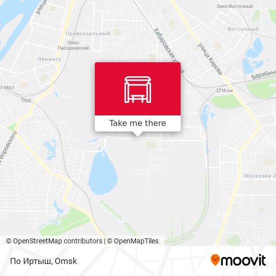 По Иртыш map