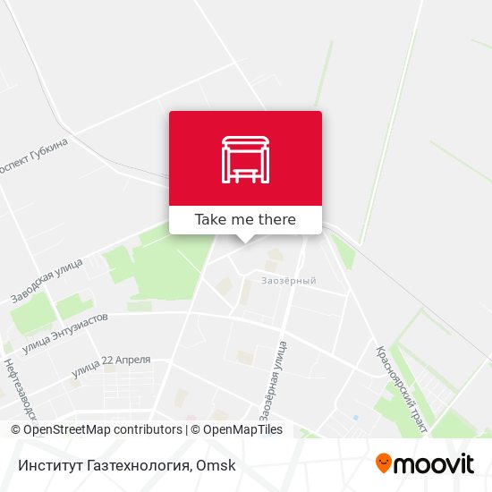 Институт Газтехнология map