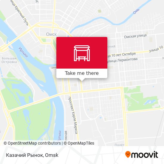 Казачий Рынок map