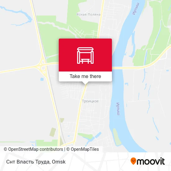 Снт Власть Труда map