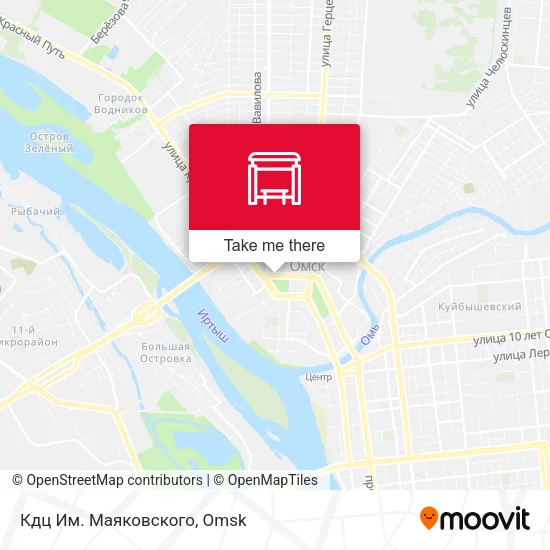 Кдц Им. Маяковского map
