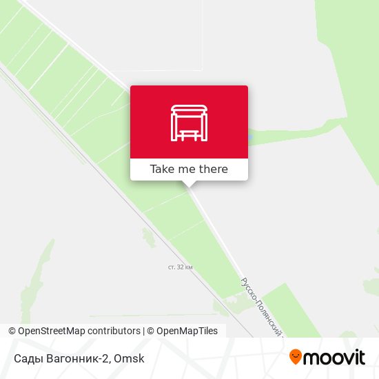 Сады Вагонник-2 map