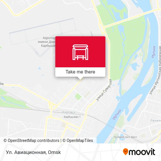 Ул. Авиационная map
