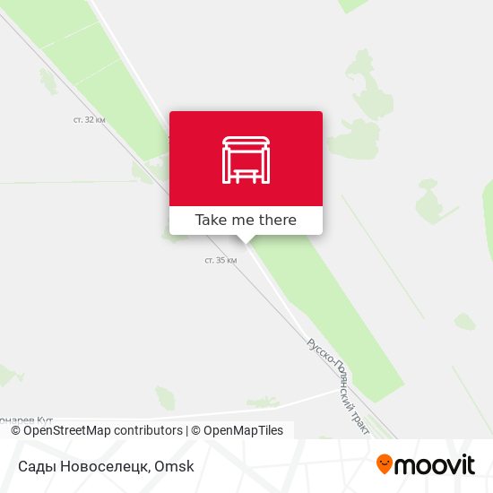 Сады Новоселецк map