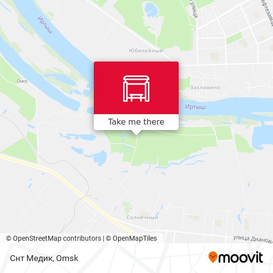 Снт Медик map