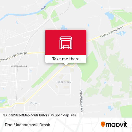 Пос. Чкаловский map