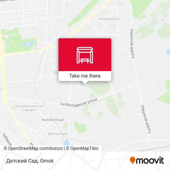Детский Сад map