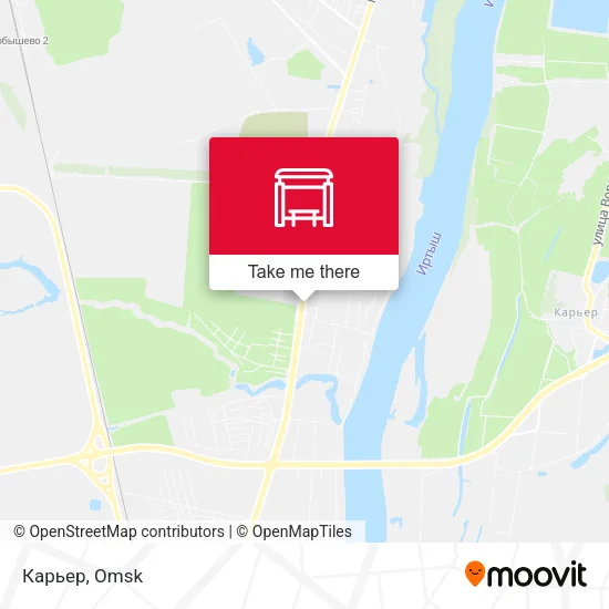 Карьер map
