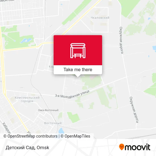 Детский Сад map