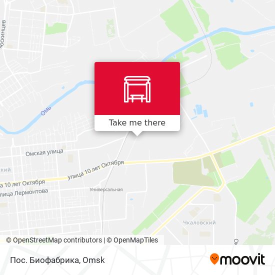 Пос. Биофабрика map