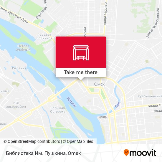 Библиотека Им. Пушкина map