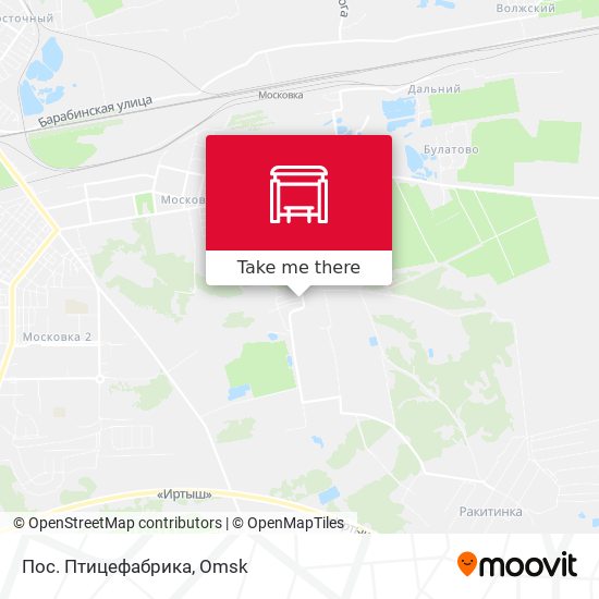 Пос. Птицефабрика map