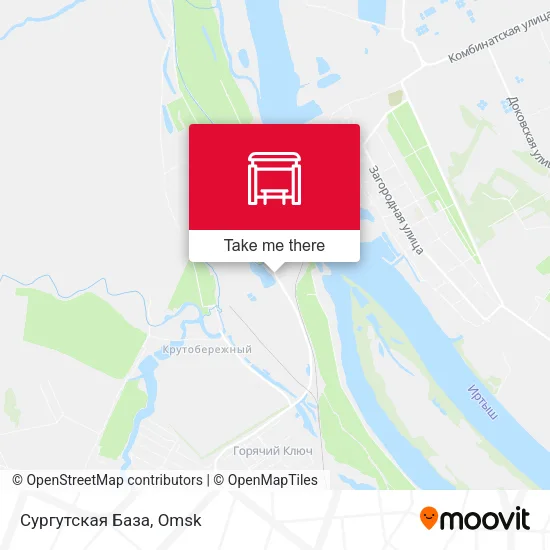 Сургутская База map