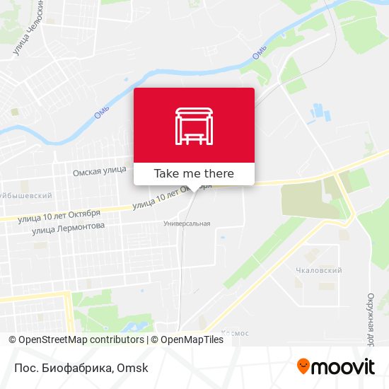 Пос. Биофабрика map